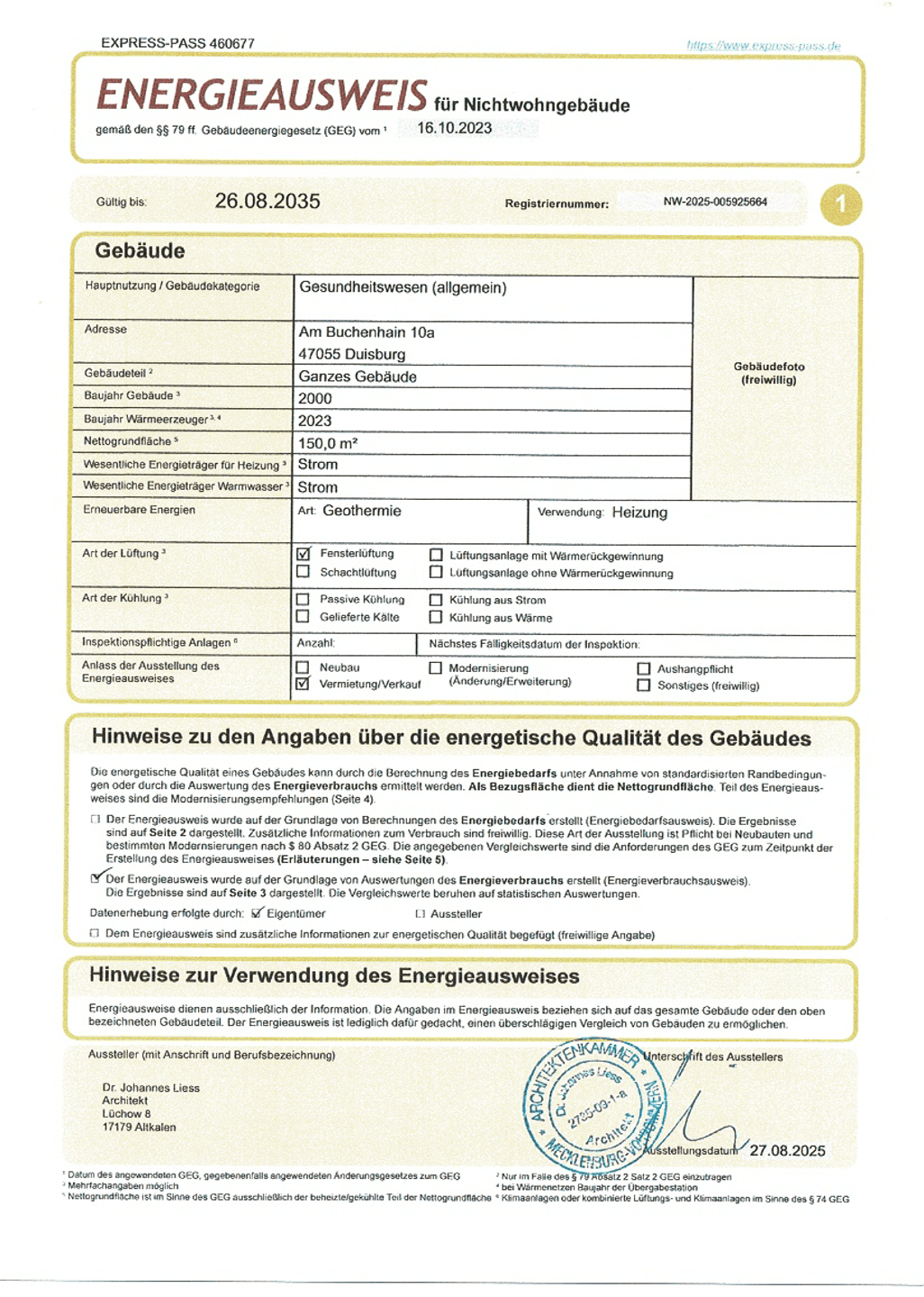 1Energieausweis HS 10 a